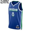 Dres Dallas Mavericks Josh Green 8 Nike 2022-23 City Edition Plava Swingman - Dječji